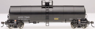 HO Atlas 1551-1 17,360 Gallon Tank Car ACFX Olin Chemical #77374