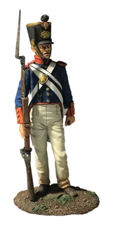 W Britain 10064 Museum Collection Mexican Infantry No 1, 1836