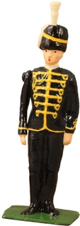 WBritan 49021 British 13th Hussars Trooper1 Piece Set in Vintage Box