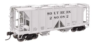 Walthers Mainline 910-49723 HO ACF 1958 Cu Ft Covered Hopper Southern Railway #280082