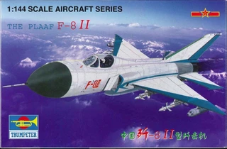 Trumpeter 01328 The PLAAF F-8II Plastic Model Airplane Kit 1/144 Scale