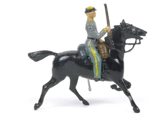 WBritain 2055 Confederate Cavalry Trooper Holding Carbine