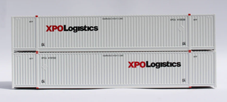 JTC Model Trains N XPO Logistics Set #2 53' HIGH CUBE 8-55-8 corrugated containers