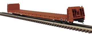 Atlas O 3001931 Trainman 62' Bulkhead Flat Car Cotton Belt SSW