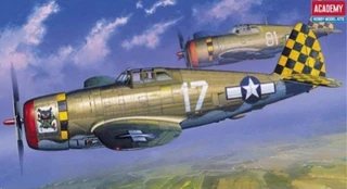 Academy Plastic Models #12492 1/72 P-47D Thunderbolt Razorback (was kit #2175)