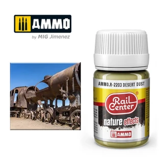 AMMO by Mig Rail Center Nature Effects R-2203 Desert Dust 35 ML