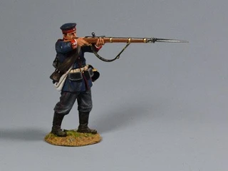 Team Miniatures Standing Firing Private, 2nd Foot Guard Regiment Figure