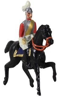 W Britain British 1893 1st Life Guards Officer Mounted