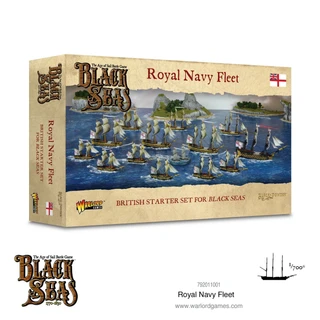 Warlord Games Black Seas 792011001 Royal Navy Fleet (1770 - 1830)
