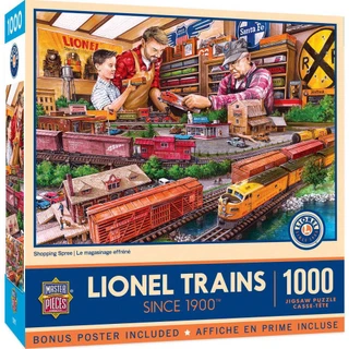 MasterPieces Lionel Trains "Shopping Spree" 1000 Piece Jigsaw Puzzle
