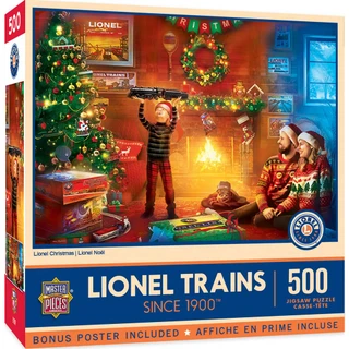 MasterPieces Lionel Trains Christmas 500 Piece Jigsaw Puzzle
