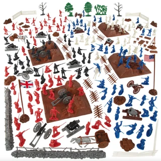 BMC Revolutionary War Battle of Yorktown 208pc Playset 67210 Collector Series