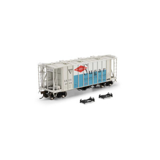 Athearn Genesis 2134 HO GEN GATC 2600 Airslide Covered Hopper GACX/Diamond Sugar #42319