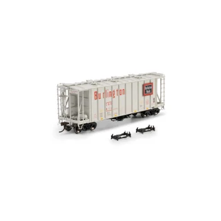 Athearn Genesis 2132 HO GEN GATC 2600 Airslide Covered Hopper, CBQ #817 BN