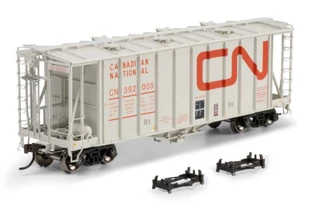 Athearn Genesis 2128 HO GEN GATC 2600 Airslide Covered Hopper, CN #392002
