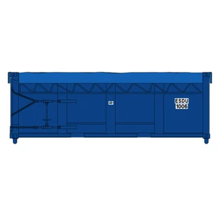 ATLAS HO MASTER WASTE CONTAINER SEAPORT CONTAINERS LLC - ESDU [1007, 1068, 1055, 1065, 1079, 1088] - 6 PACK
