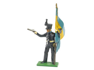 Little Legion Military Models Brunswicker Prussian Standard Bearer