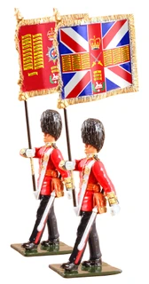 WBritain 48016 The Queen's Diamond Jubilee Set, The Guards Colours, Coldstream Guards
