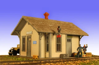 Monroe Models HO Scale Hickson Depot Model Railroad Kit