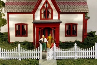 Monroe Models HO Scale Ornate Picket Fence