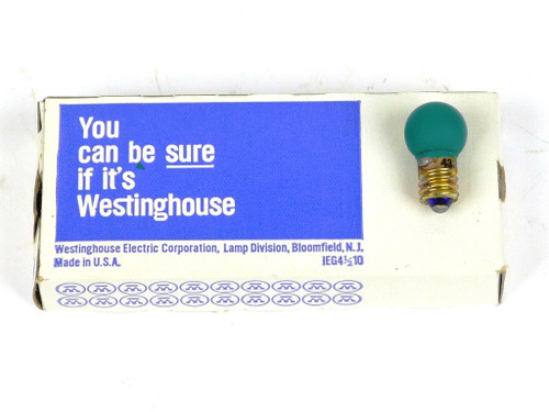 Westinghouse 432G American Flyer Marx Miniature Light Bulb Green
