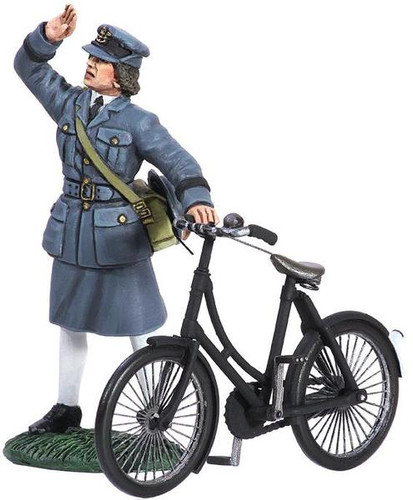 WBritain Toy Soldier 25018 WWII RAF Commemorative Set - WAFF with Bicycle 1943