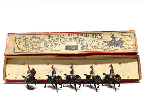 WBritain Royal Horse Guards Set 2 The Blues Mounted British Soldiers