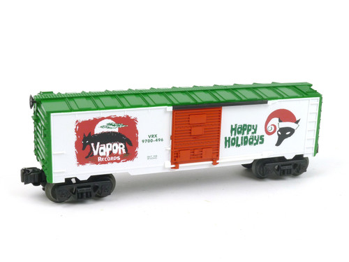 Lionel Trains 6-26208 Vapor Records Happy Holidays Box Car O Gauge