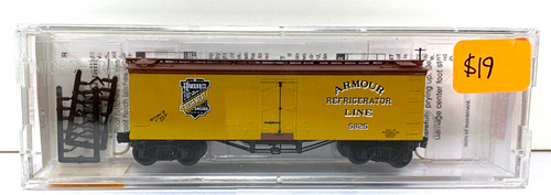 Microtrains N Scale Armour Refrigerator Line 36' Wood Sheathed Ice Reefer 58030