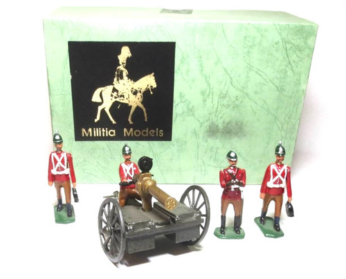 Militia Models British Gatling Gun Team of 1891