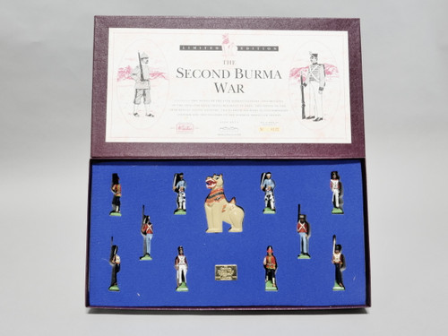 W Britain #5296 The Second Burma War Limited Edition Set