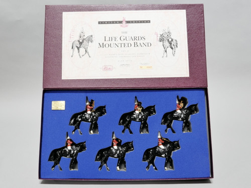W Britain #5295 Life Guards Mounted Band Limited Edition Set 2