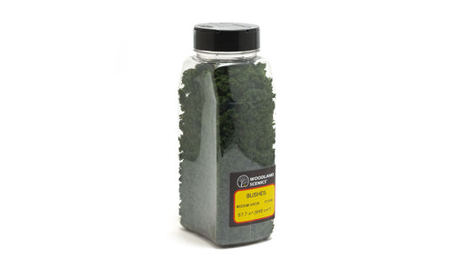 Woodland Scenics FC1646 Bushes Medium Green Shaker