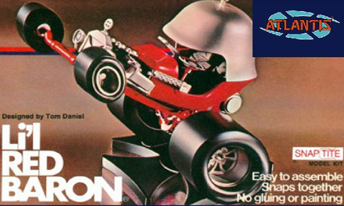 Atlantis 6650 Lil Red Baron Tom Daniel Snap 1:32
