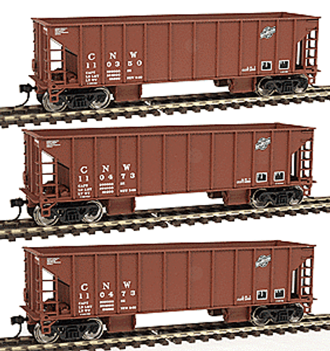 Walthers HO Scale Gold Line 41' Ballast Hopper Chicago & North Western