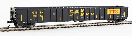 Walthers Mainline 910-6418 HO 68' Railgon Gondola Railgun GNTX #290020