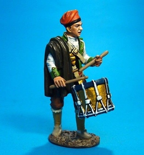 John Jenkins Designs PSG-4 Peninsular War Spanish Guerillas Drummer Collectible