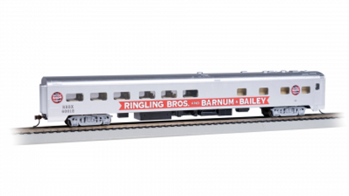Bachmann HO 14807 Smoothside Dining "Pie" Car Ringling Bros. And Barnum & Bailey Red Unit 60012