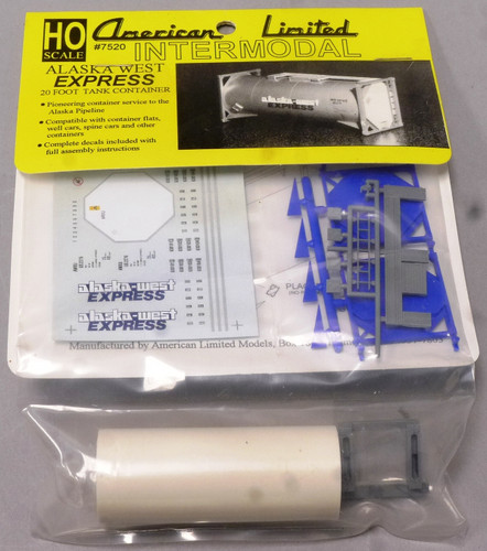 American Limited HO Scale Kit Intermodal #7520 Alaska West Express