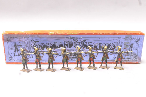 W Britain #202 Togoland Warriors 8 Piece Set