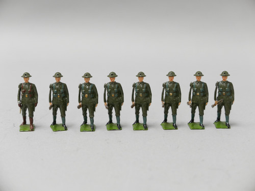 W Britain #195 British Infantry at the Slope Historical Figure Set