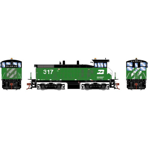 Athearn HO 28666 RTR SW1500 Burlington Northern #317