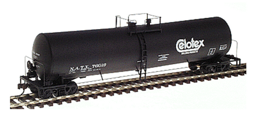 Walthers HO 23,000 Gallon Funnel-Flow Tank Car Ready-to-Run Single Car -- Celotex