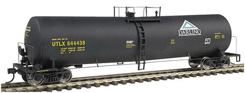 Walthers HO Gold Line(TM) 23,000 Gallon Funnel-Flow Tank Car - Single Car - Ready to Run -- Darling (UTLX)
