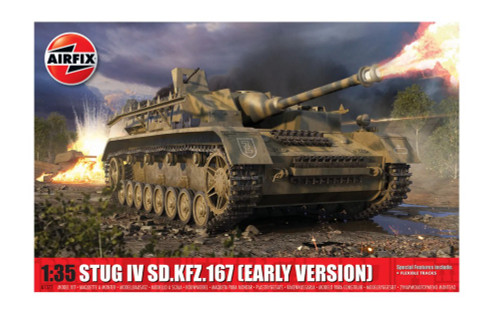 Airfix 1377 1/35 StuG IV SdKfz 167 Early Version Tank