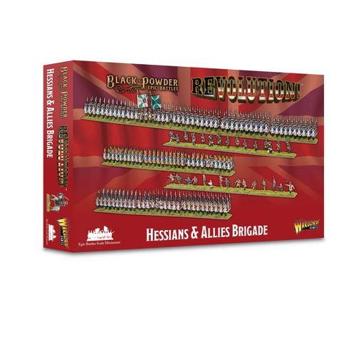 Warlord Games Black Powder 312403407 Epic Battles: Revolution! Hessians & Allies Brigade