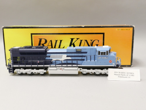 RailKing 30-2878-1 Missouri Pacific O Gauge SD70ACe Imperial Diesel PS 2.0