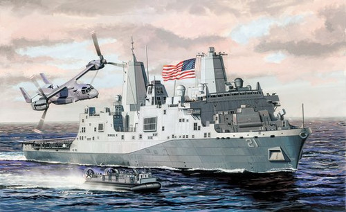 Dragon Models 7110 1/700 USS New York LPD21 San Antonio Class Amphibious Transport Dock