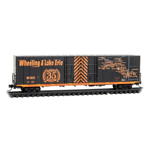 Microtrains N 10200330 60' Boxcar Wheeling & Lake Erie 35th Anniversary Rd# 9025
