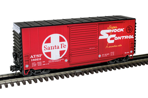 Atlas O 2001133 Trainman 40' Hy-Cube Box Car Santa Fe